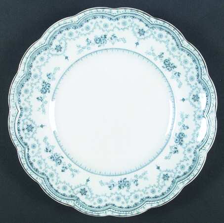 Dorothy (Blue Transfer, Gold Trim) by Johnson Brothers