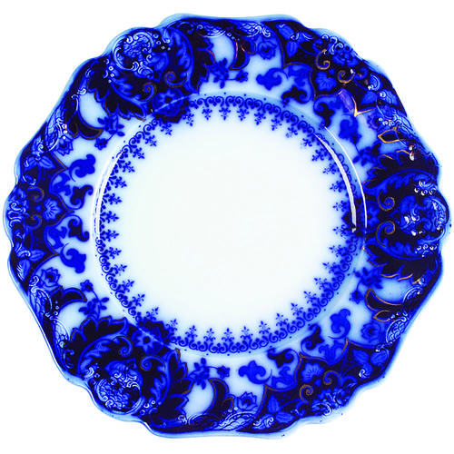 Florida (Flow Blue, Gold Accents) by Johnson Brothers