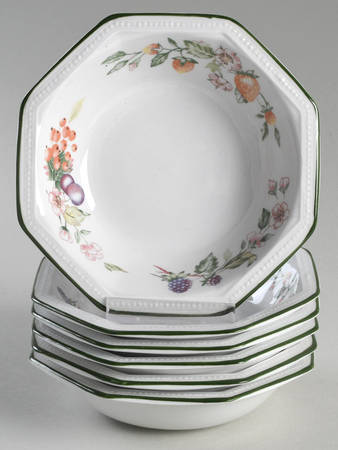 Fresh Fruit Fruit/Dessert Bowl (Sauce) - Set of 6