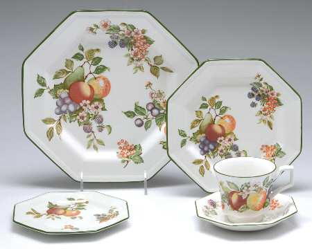 Fresh Fruit 5 Piece Place Setting