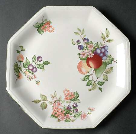 Fresh Fruit 11" Chop Plate (Round Platter)