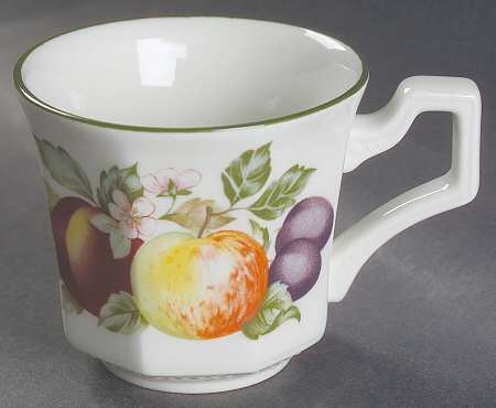 Fresh Fruit Flat Demitasse Cup