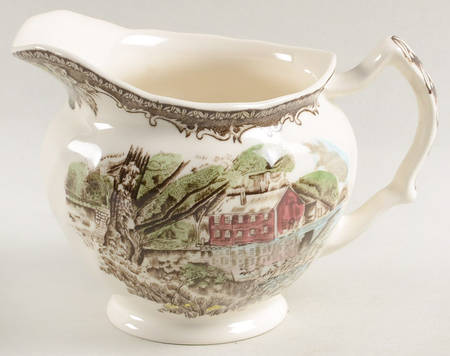 Friendly Village, The ("Made in England" Backstamp) Creamer