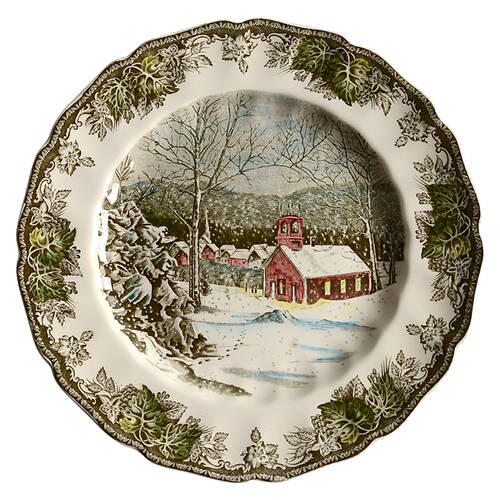 Friendly Village, The ("Made in England" Backstamp) by Johnson Brothers