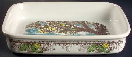 Friendly Village, The ("Made in England" Backstamp) 11" Lasagna