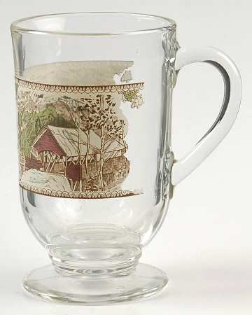 Friendly Village, The ("Made in England" Backstamp) Glassware Mug