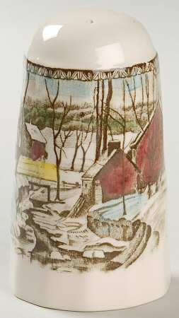 Friendly Village, The ("Made in England" Backstamp) Salt Shaker