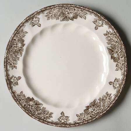 Friendly Village, The ("Made in England" Backstamp) Accent Luncheon Plate
