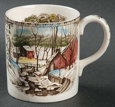 Friendly Village, The ("Made in England" Backstamp) Small Mug