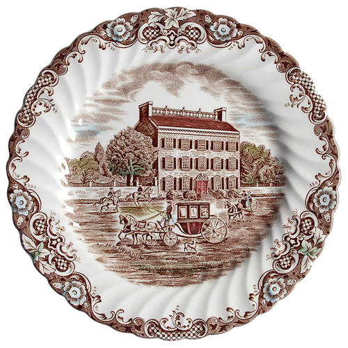 Heritage Hall Brown Multicolor by Johnson Brothers