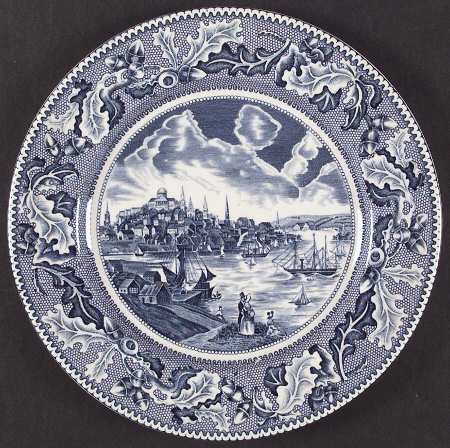 Historic America Blue by Johnson Brothers