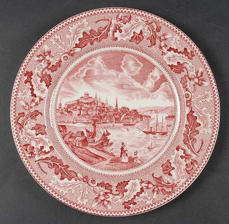 Historic America Pink by Johnson Brothers