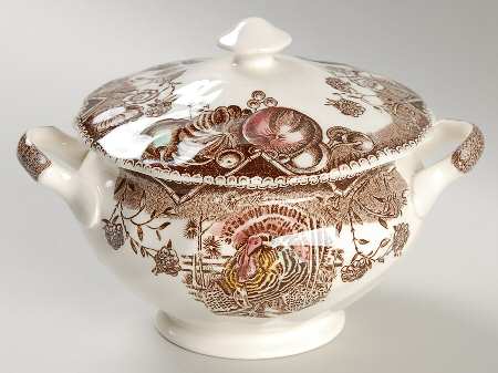 His Majesty (Made in England) Sugar Bowl & Lid