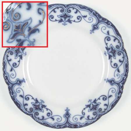 The Jewel (Flow Blue) by Johnson Brothers