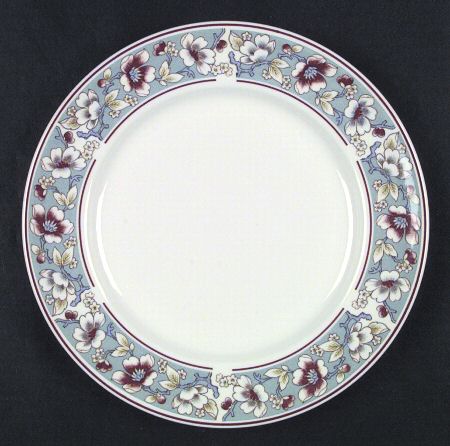 Malvern (Blue Rim) by Johnson Brothers