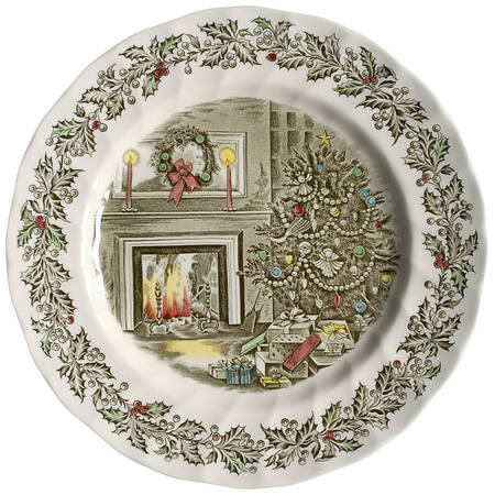 Merry Christmas ("A Genuine Hand Engraving") by Johnson Brothers