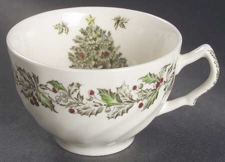Merry Christmas ("A Genuine Hand Engraving") Flat Cup