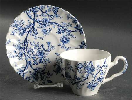 Johnson Brothers, Old Bradbury Blue (White Background