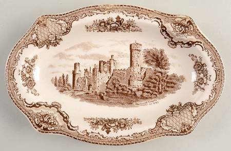 Old Britain Castles Brown Relish/Gravy Underplate