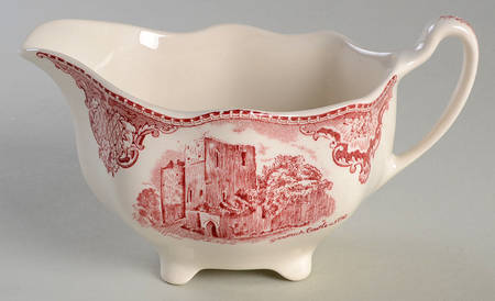 Old Britain Castles Pink (No Crown Made England) Creamer by Johnson Brothers