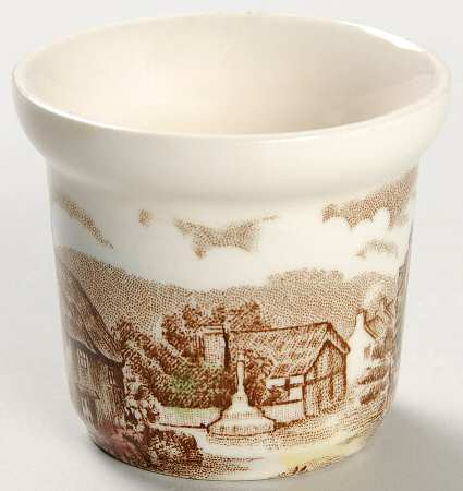 Olde English Countryside Brown Multicolor Single Egg Cup