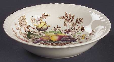 Pomona (Old English) Fruit/Dessert (Sauce) Bowl by Johnson Brothers