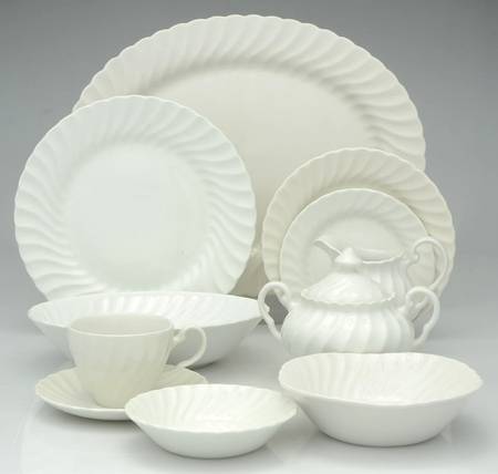 Regency (Made in England, Earthenware Ironstone) 61 Piece Set