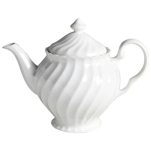 Regency (Made in England, Earthenware Ironstone) Teapot & Lid