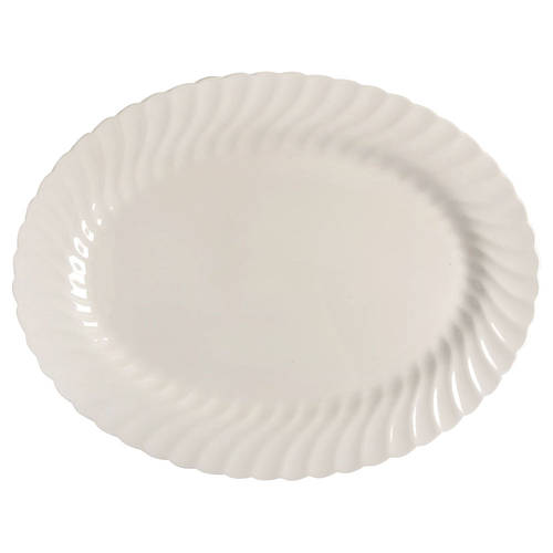 Regency (Made in England, Earthenware Ironstone) 13" Oval Serving Platter