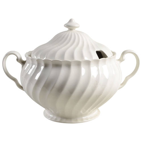 Regency (Made in England, Earthenware Ironstone) Tureen &  Lid