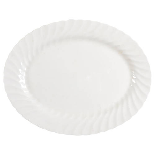 Regency (Made in England, Earthenware Ironstone) 11" Oval Serving Platter
