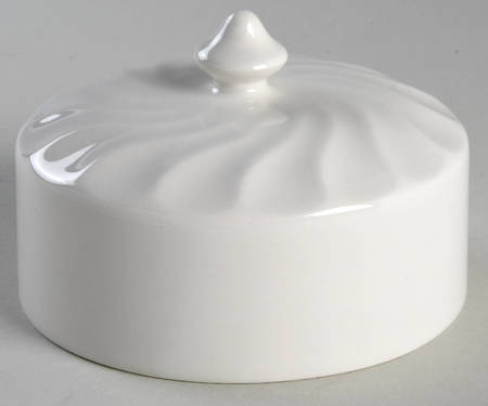 Regency (Made in England, Earthenware Ironstone) Lid for Round Butter
