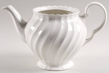 Regency (Made in England, Earthenware Ironstone) Teapot No Lid
