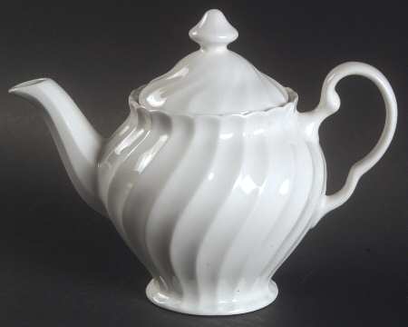 Regency (Made in England, Earthenware Ironstone) Mini Teapot & Lid