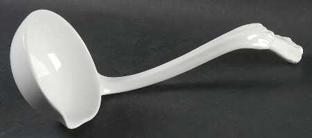 Regency (Made in England, Earthenware Ironstone) Tureen Ladle