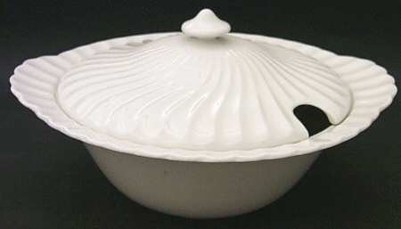 Regency (Made in England, Earthenware Ironstone) Large Round Covered Vegetable