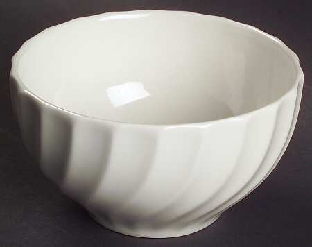 Regency (Made in England, Earthenware Ironstone) Open Sugar Bowl