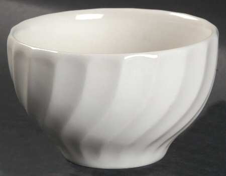 Regency (Made in England, Earthenware Ironstone) Mini Open Sugar Bowl