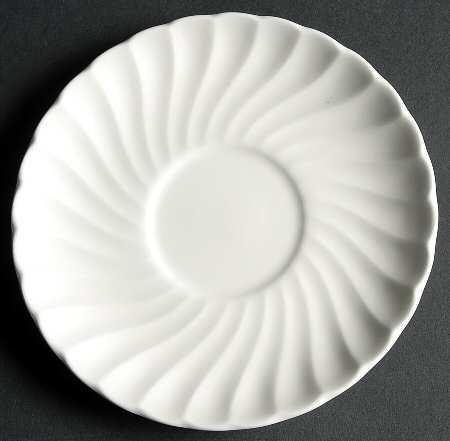 Regency (Made in England, Earthenware Ironstone) Breakfast/Cream Soup Saucer for CSSBRL
