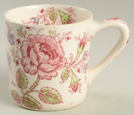 Rose Chintz Pink ("Made in England" Mark) Mug