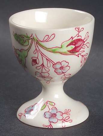 Rose Chintz Pink ("Made in England" Mark) Single Egg Cup