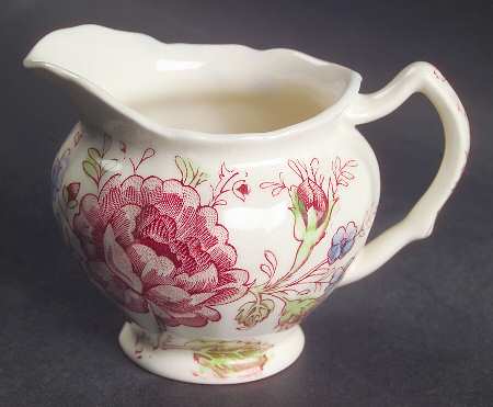Rose Chintz Pink ("Made in England" Mark) Mini Creamer