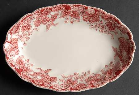 Strawberry Fair Pink Relish/Gravy Underplate