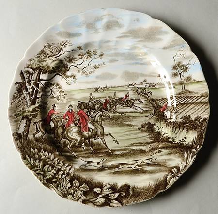 Tally Ho Service Plate (Charger) by Johnson Brothers