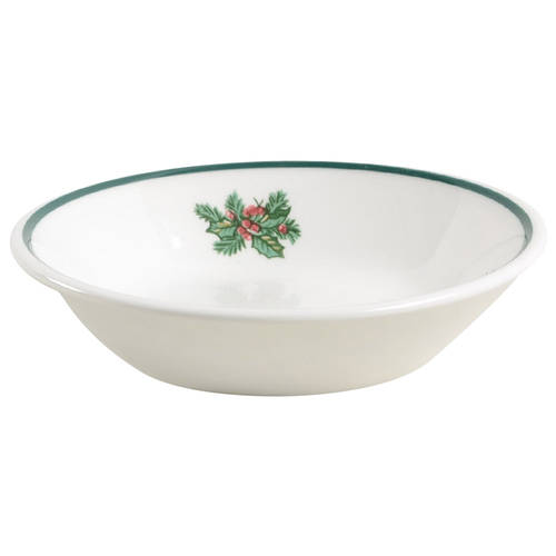 Victorian Christmas ("Made in England") Fruit/Dessert (Sauce) Bowl