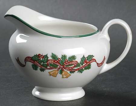 Victorian Christmas ("Made in England") Creamer