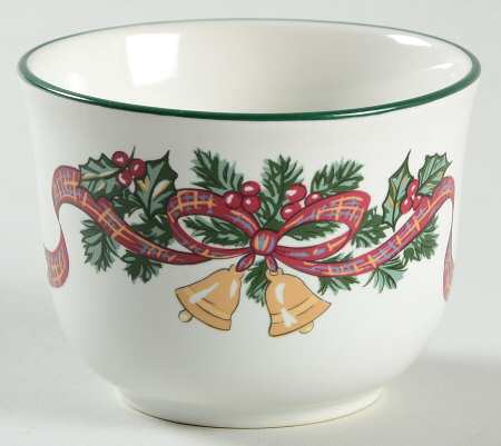Victorian Christmas ("Made in England") Votive Candleholder