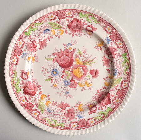Winchester Pink (Rope Edge) by Johnson Brothers