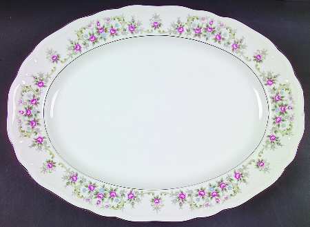 Marianna 14" Oval Serving Platter