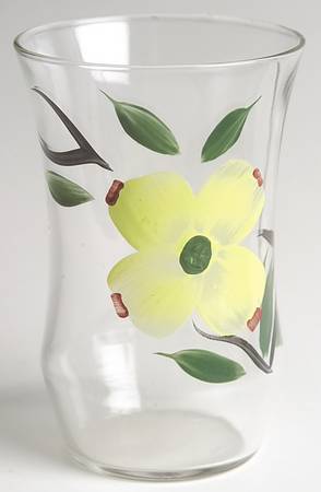 Dixie Dogwood Glassware Juice